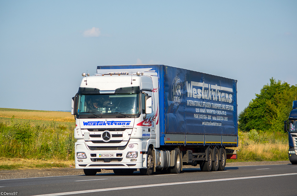 Львовская область, № ВС 0426 СМ — Mercedes-Benz Actros ('2009) 1844