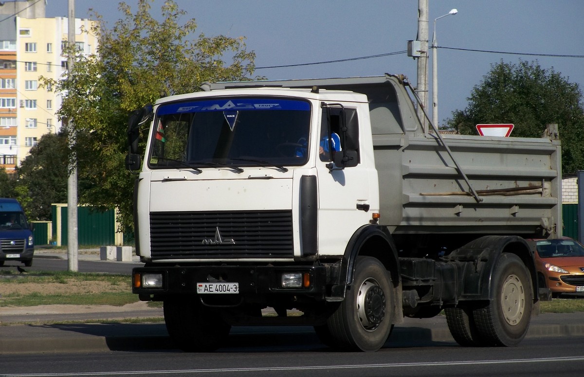 Гомельская область, № АЕ 4004-3 — МАЗ-5551 (общая модель)