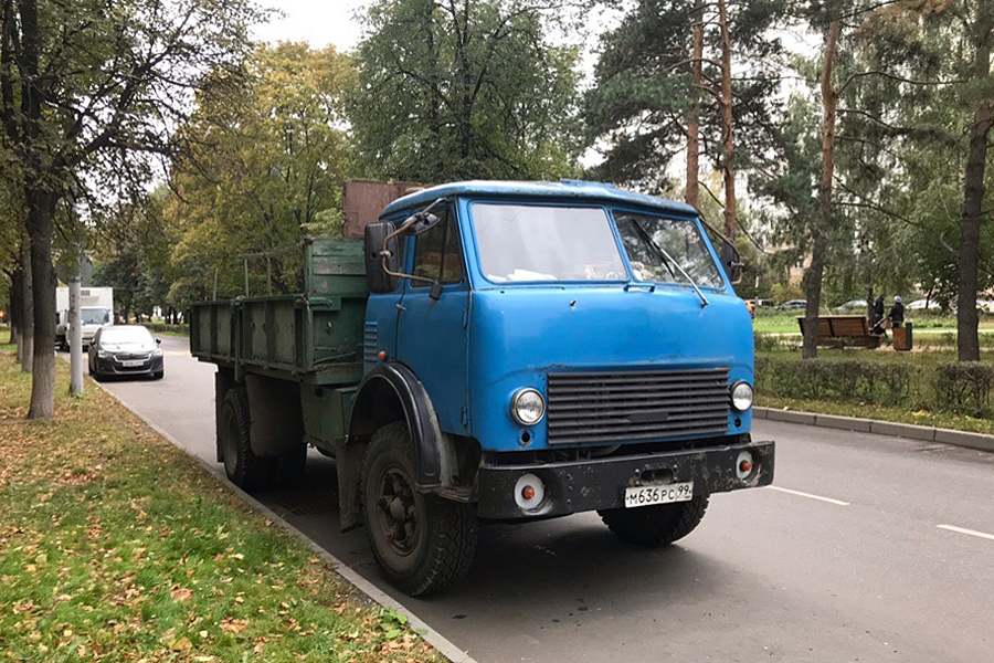 Москва, № М 636 РС 99 — МАЗ-500 (общая модель)