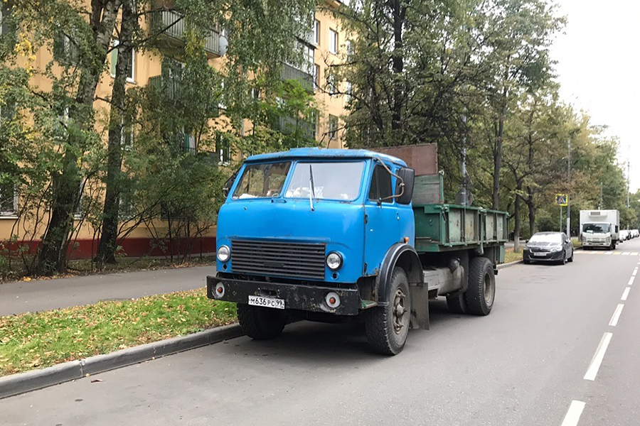 Москва, № М 636 РС 99 — МАЗ-500 (общая модель)