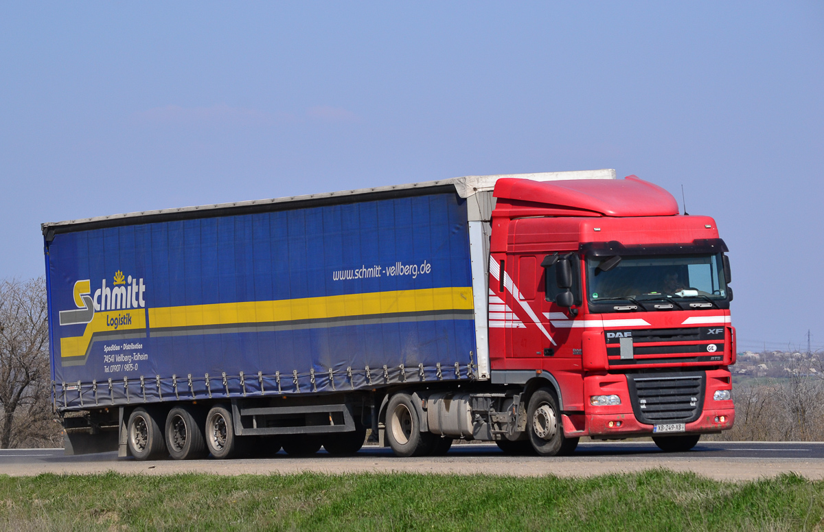 Грузия, № XB-249-XB — DAF XF105 FT