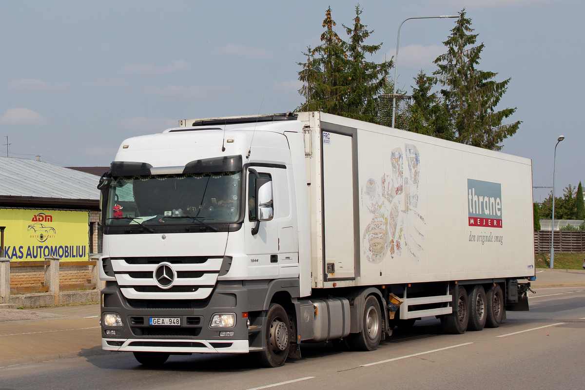 Литва, № GEA 948 — Mercedes-Benz Actros ('2009) 1844