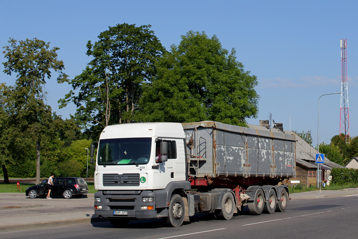 Литва, № BHP 877 — MAN TGA 18.390