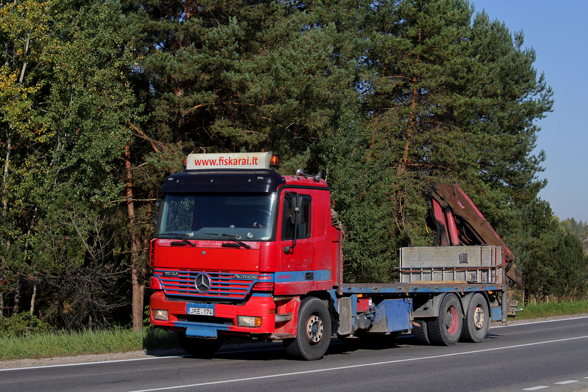 Литва, № JRE 174 — Mercedes-Benz Actros ('1997) 2540