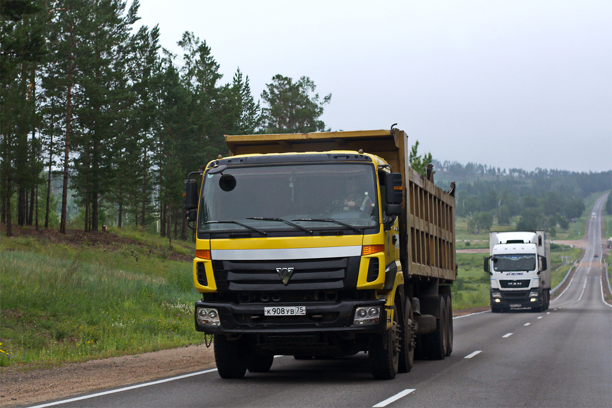 Забайкальский край, № К 908 УВ 75 — Foton Auman ETX / TX (H3) BJ331x