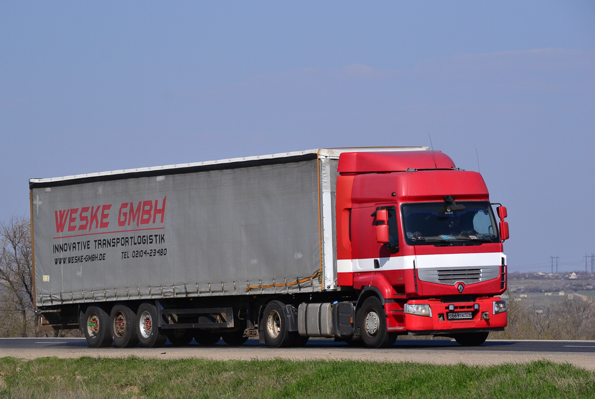 Челябинская область, № О 669 ТК 174 — Renault Premium ('2006)