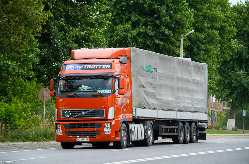 Тернопольская область, № ВО 2181 ВН — Volvo ('2002) FH12.440