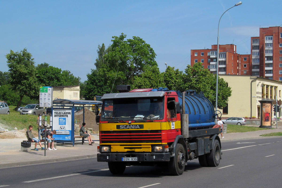 Литва, № GSN 839 — Scania (II) (общая модель)