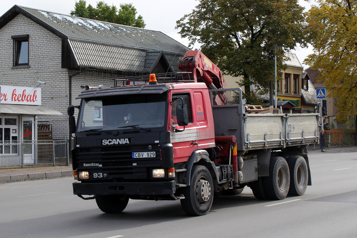 Литва, № CBV 929 — Scania (II) P93H