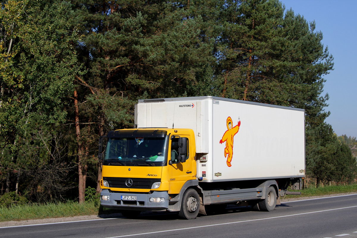 Литва, № JFZ 543 — Mercedes-Benz Atego 1323