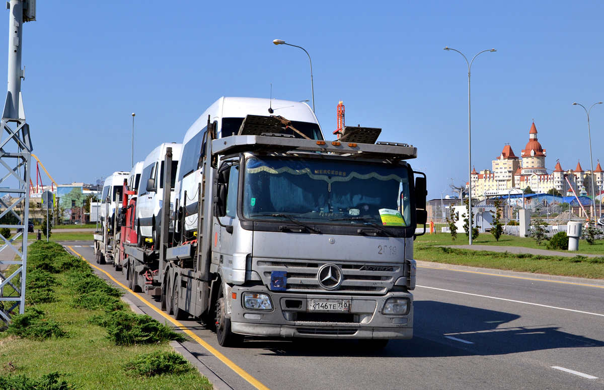 Московская область, № 2019 — Mercedes-Benz Actros ('2003) 1836