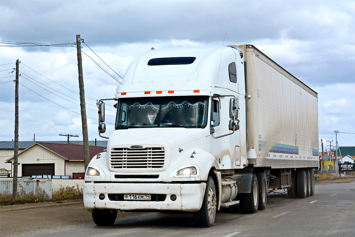 Саха (Якутия), № Р 116 КМ 14 — Freightliner Columbia