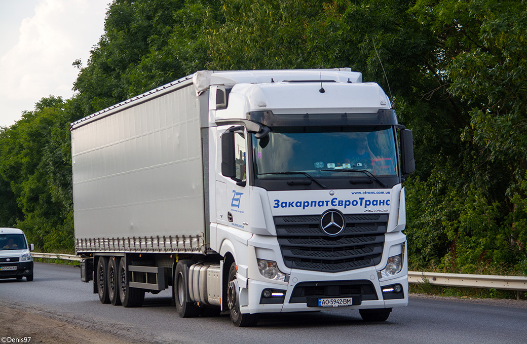 Закарпатская область, № 49 — Mercedes-Benz Actros ('2011) 1845