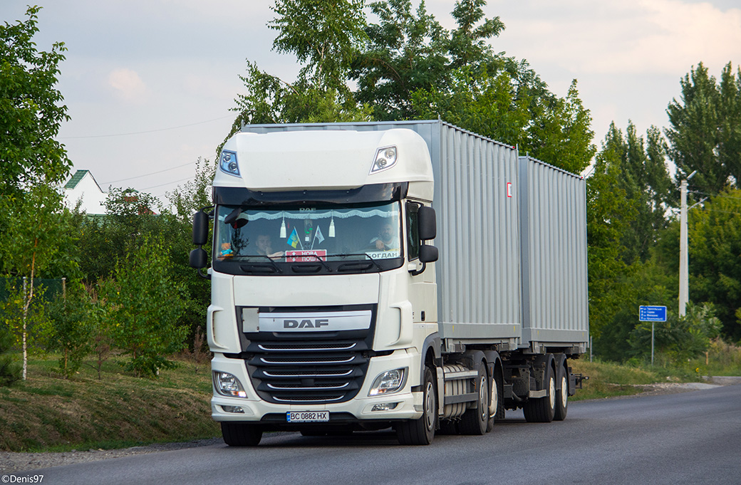 Львовская область, № ВС 0882 НХ — DAF XF Euro6 FAR