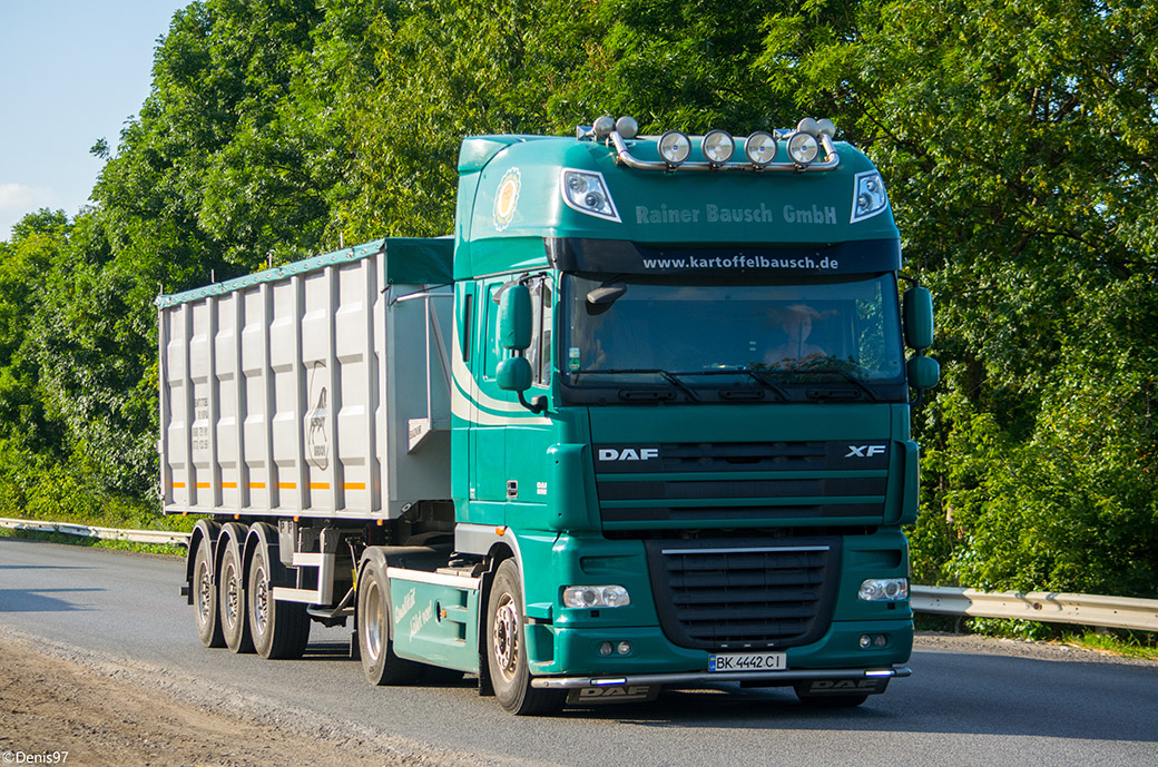 Ровненская область, № ВК 4442 СІ — DAF XF105 FT