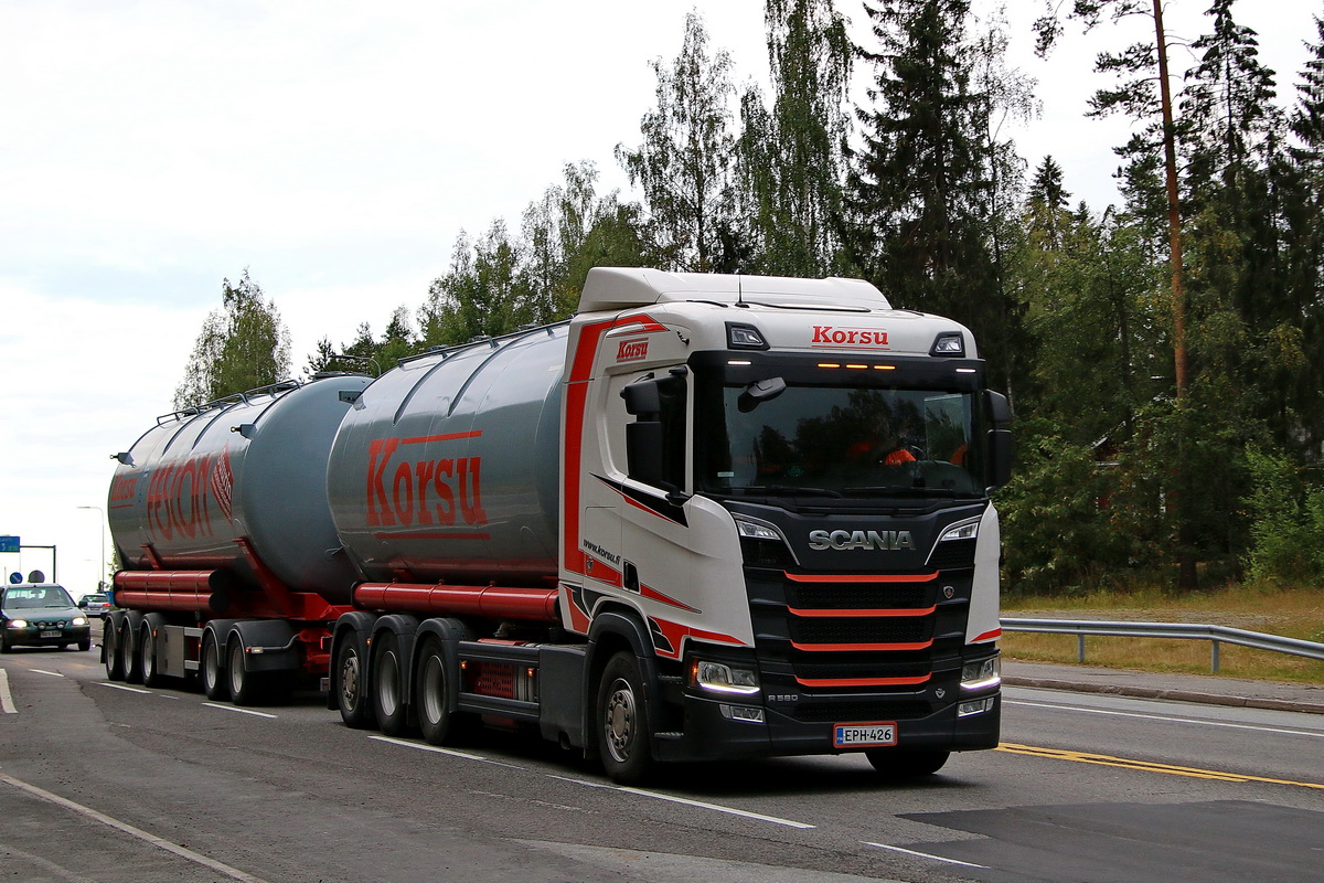 Финляндия, № EPH-426 — Scania ('2016) R580