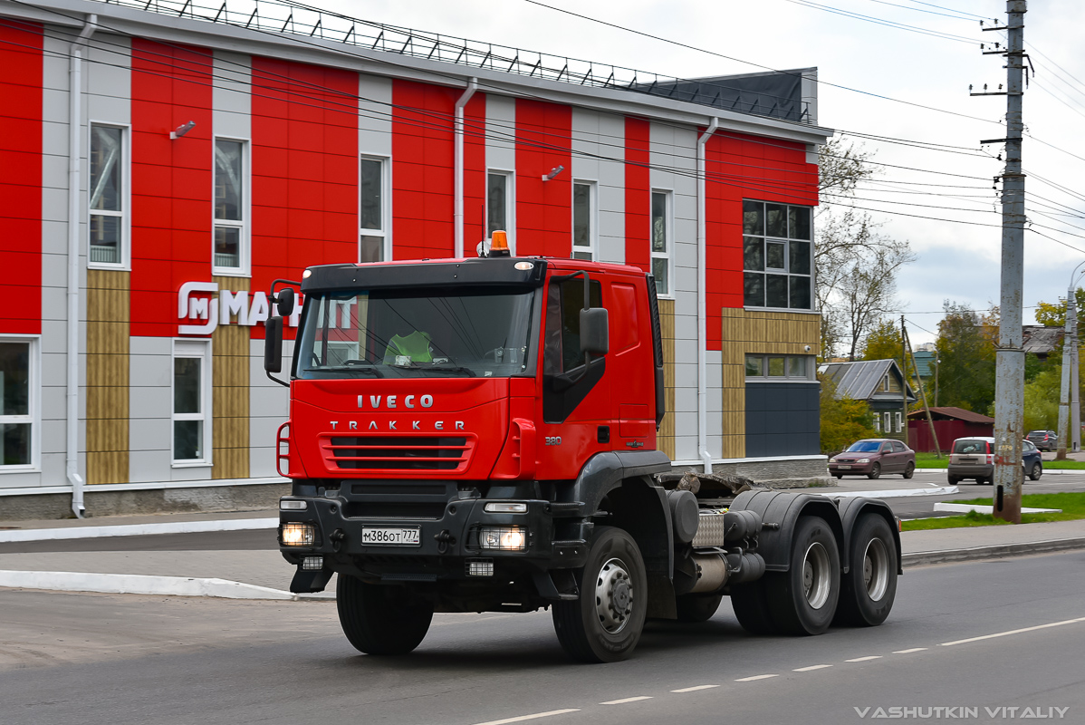 Москва, № М 386 ОТ 777 — IVECO-AMT Trakker ('2004)