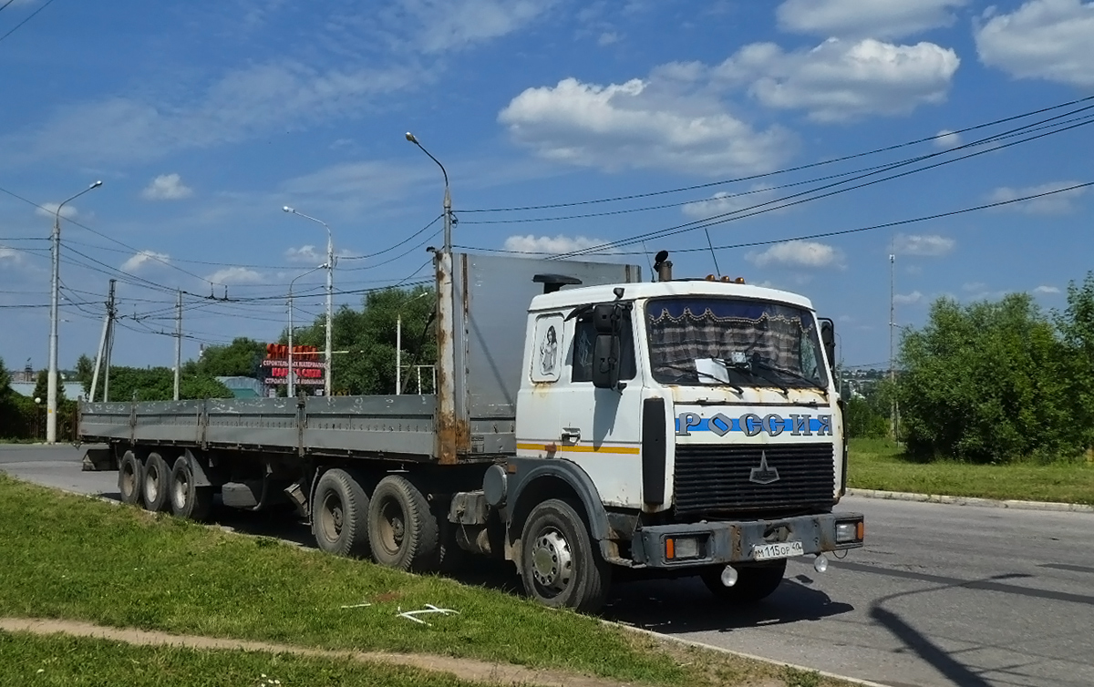 Калужская область, № М 115 ОР 40 — МАЗ-64221