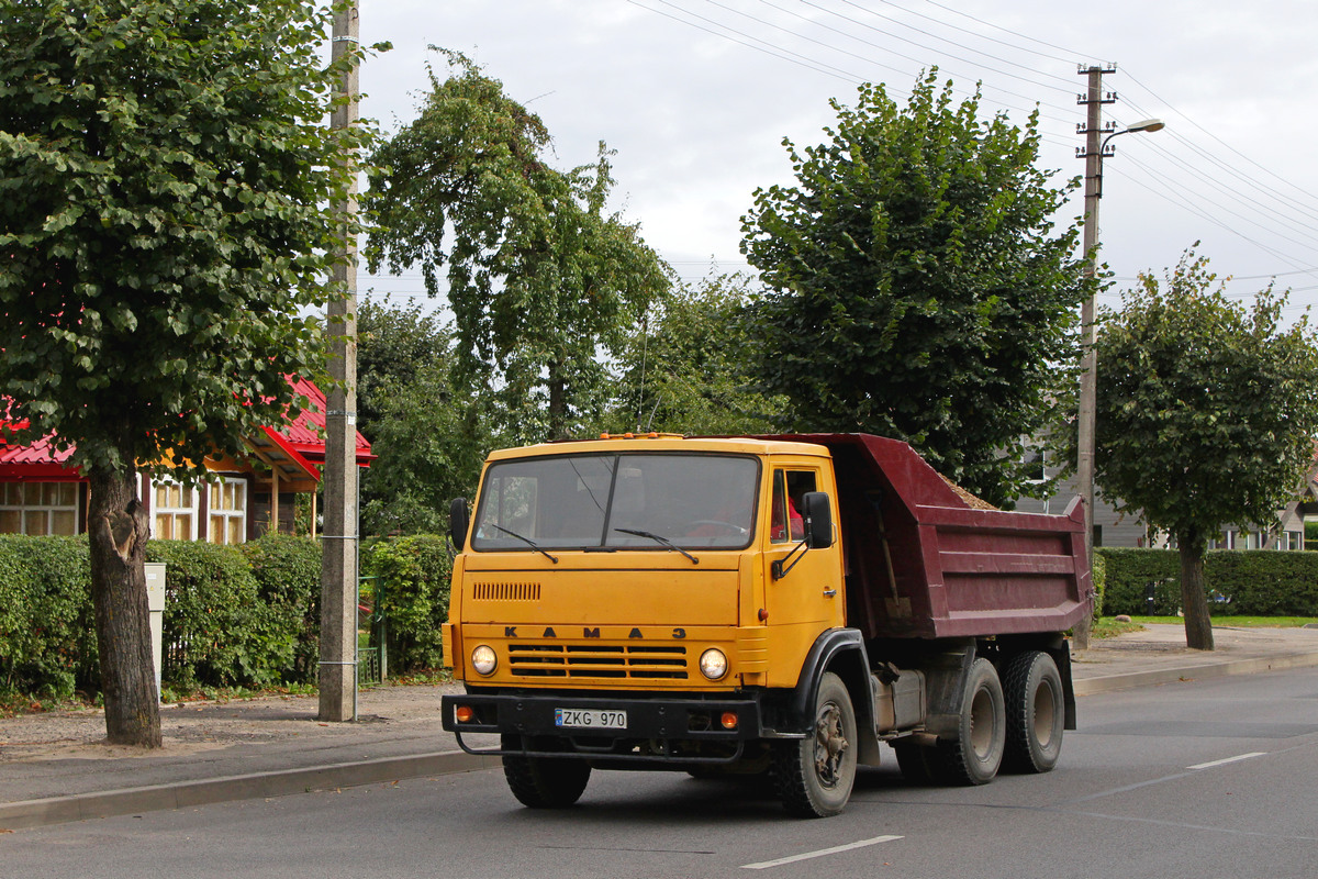 Литва, № ZKG 970 — КамАЗ-55111 (общая модель)