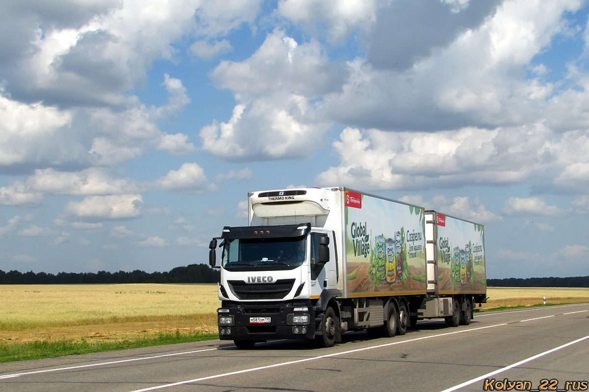 Москва, № М 581 ОМ 799 — IVECO Stralis ('2012)