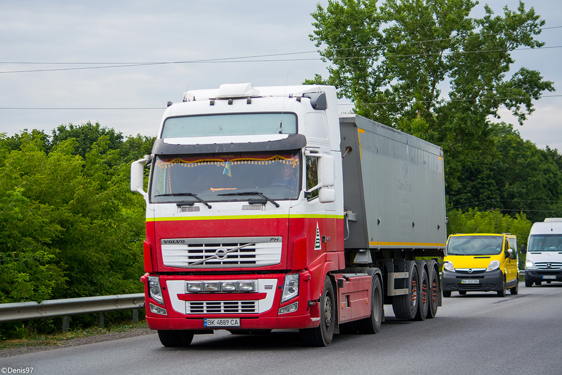 Ровненская область, № ВК 4889 СА — Volvo ('2008) FH.480