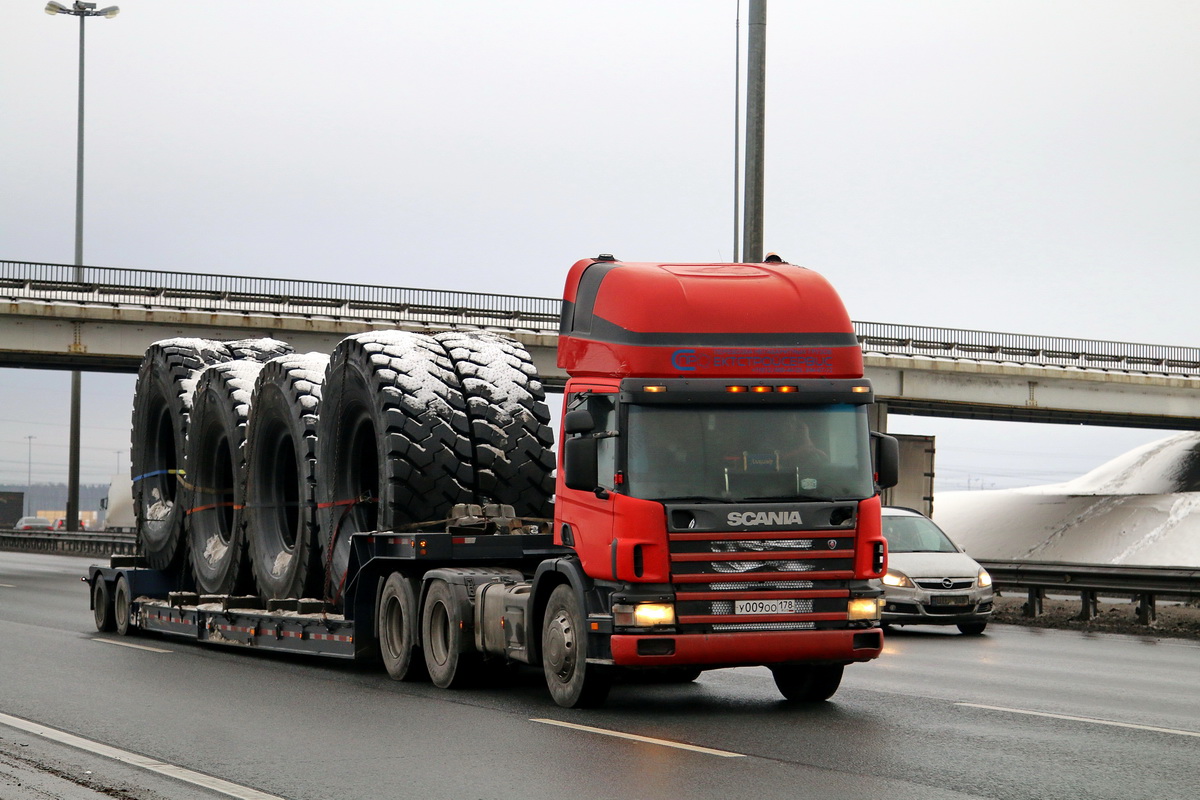 Санкт-Петербург, № У 009 ОО 178 — Scania ('1996) P124G