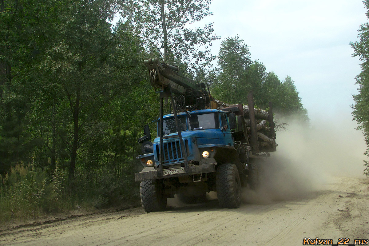 Алтайский край, № А 972 РН 22 — Урал-44202