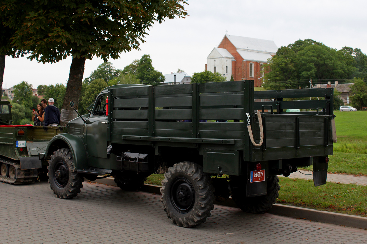 Литва, № H66022 — ГАЗ-63; Литва — Old Truck Show 2019