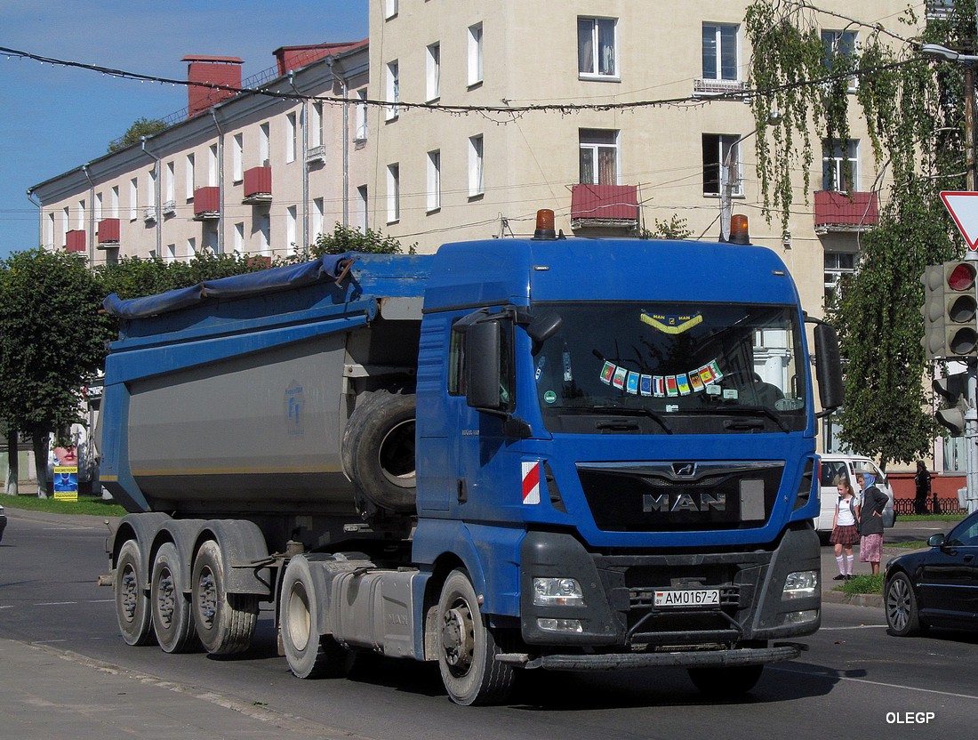 Витебская область, № АМ 0167-2 — MAN TGX ('2016) 18.460