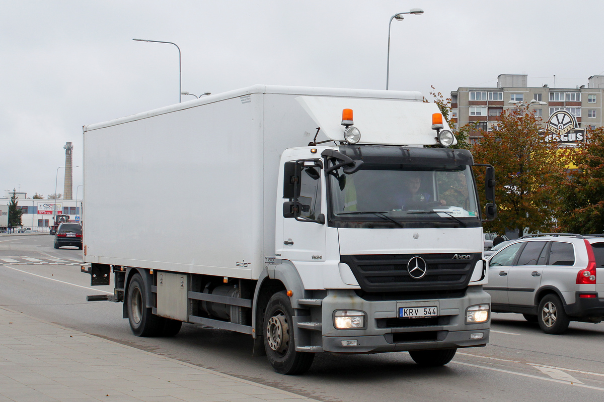 Литва, № KRV 544 — Mercedes-Benz Axor 1824