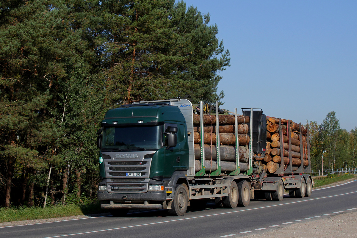 Литва, № JFN 595 — Scania ('2013) R450