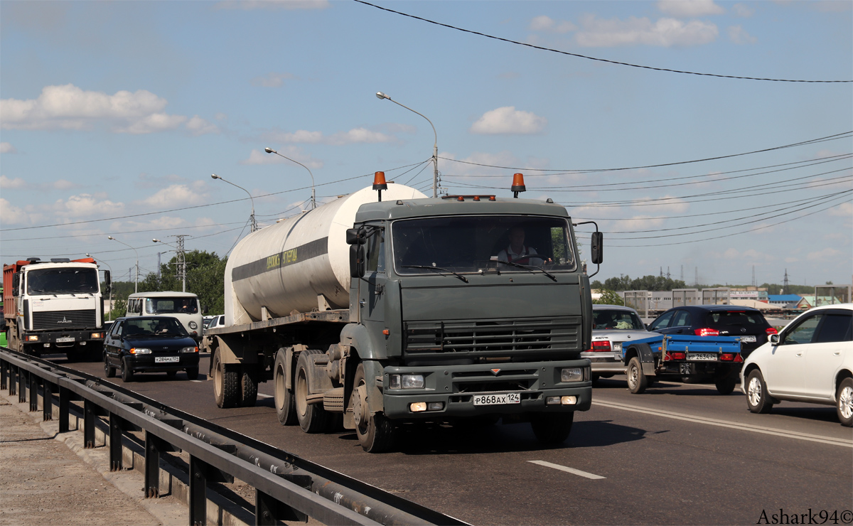 Красноярский край, № Р 868 АХ 124 — КамАЗ-65116 [651160]