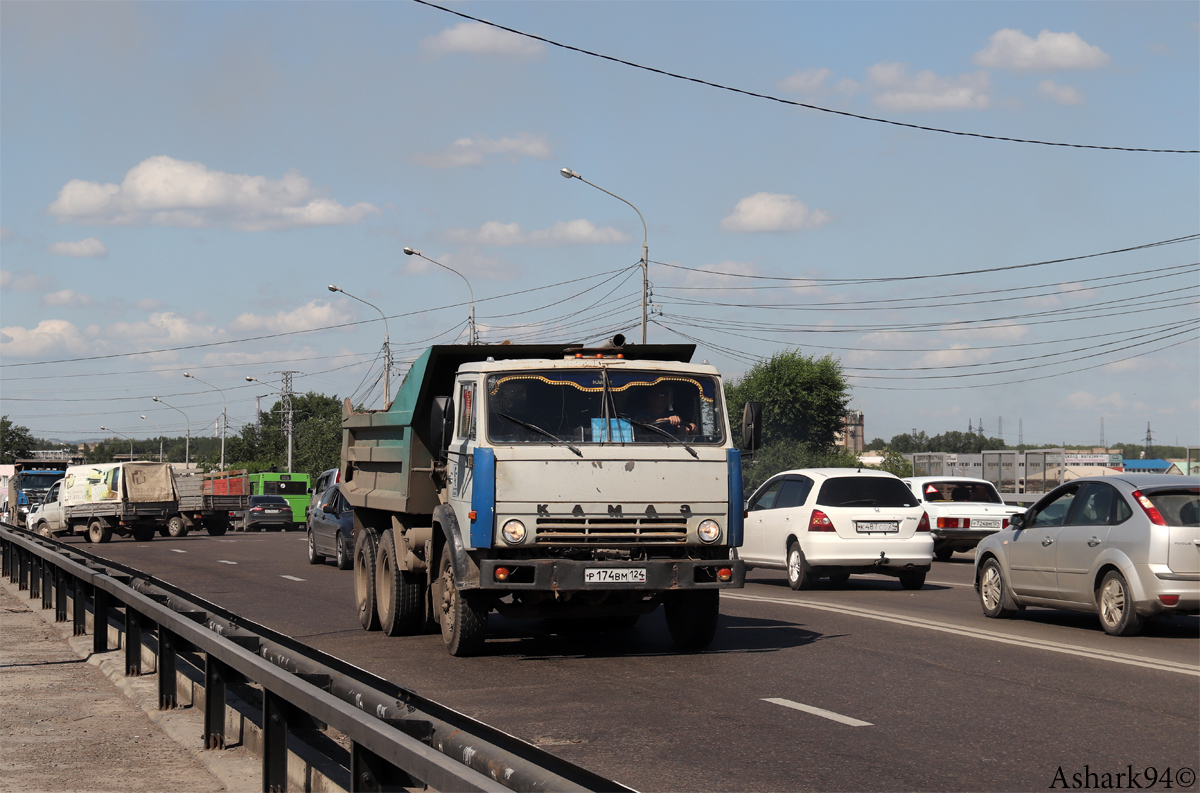 Красноярский край, № Р 174 ВМ 124 — КамАЗ-55111 [551110]