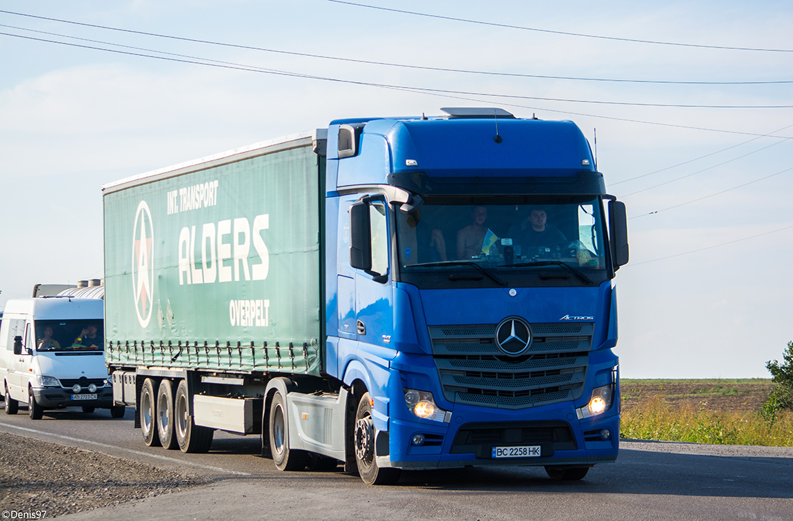 Львовская область, № ВС 2258 НК — Mercedes-Benz Actros ('2011) 1842