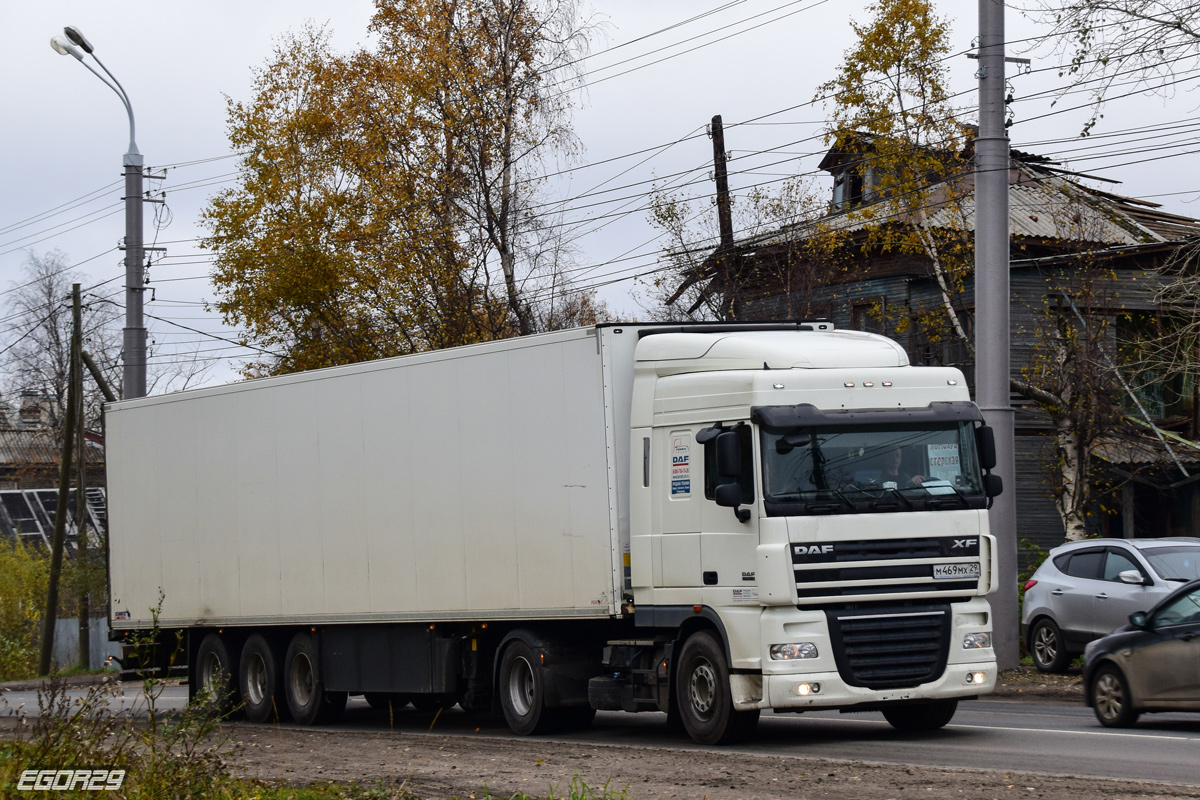 Архангельская область, № М 469 МХ 29 — DAF XF105 FT