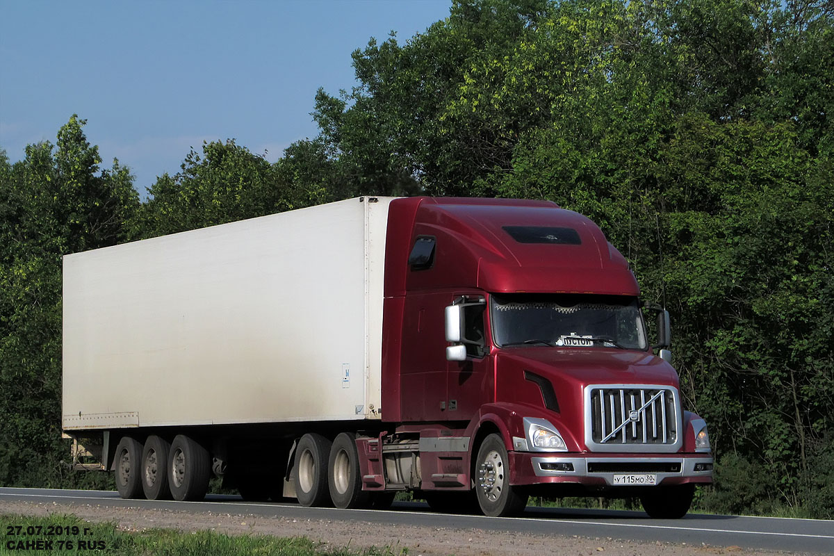 Астраханская область, № У 115 МО 30 — Volvo VNL670