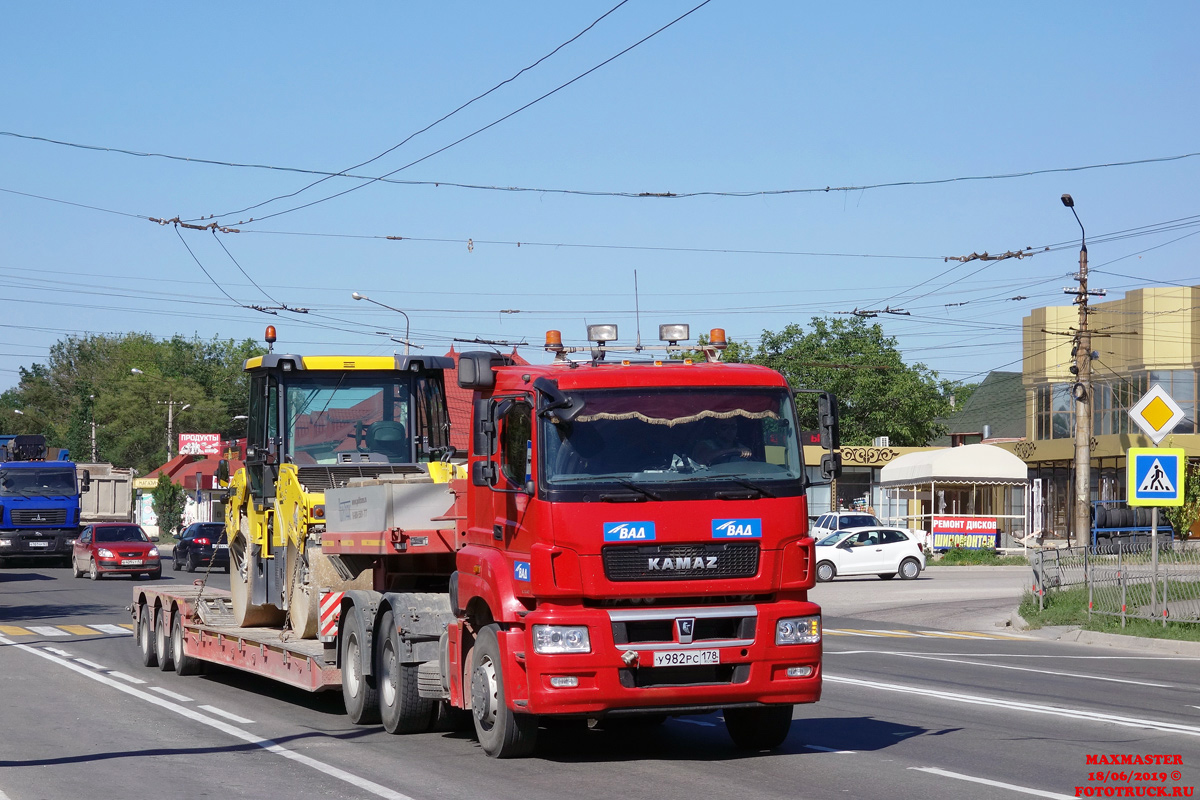 Санкт-Петербург, № У 982 РС 178 — КамАЗ-65806-T5