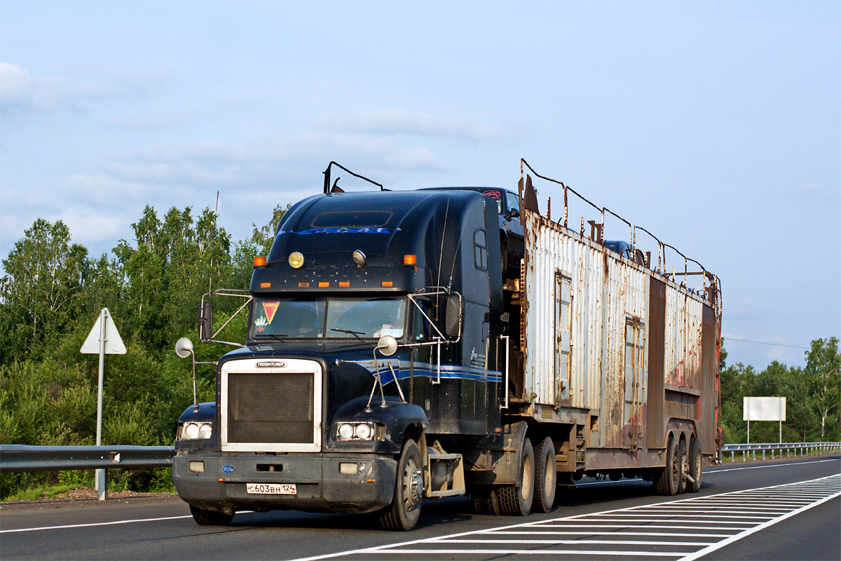 Красноярский край, № С 603 ВН 124 — Freightliner FLD 120