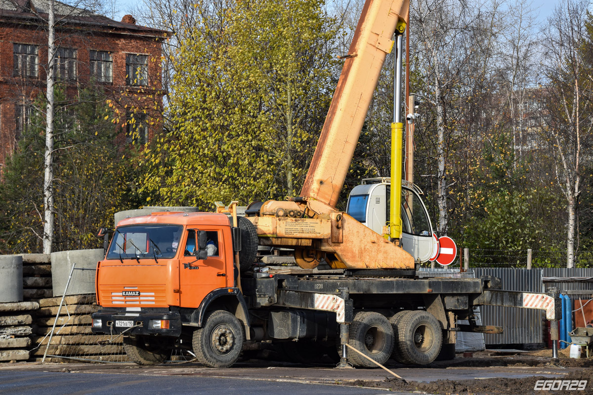 Архангельская область, № У 721 ХЕ 190 — КамАЗ-65115-62