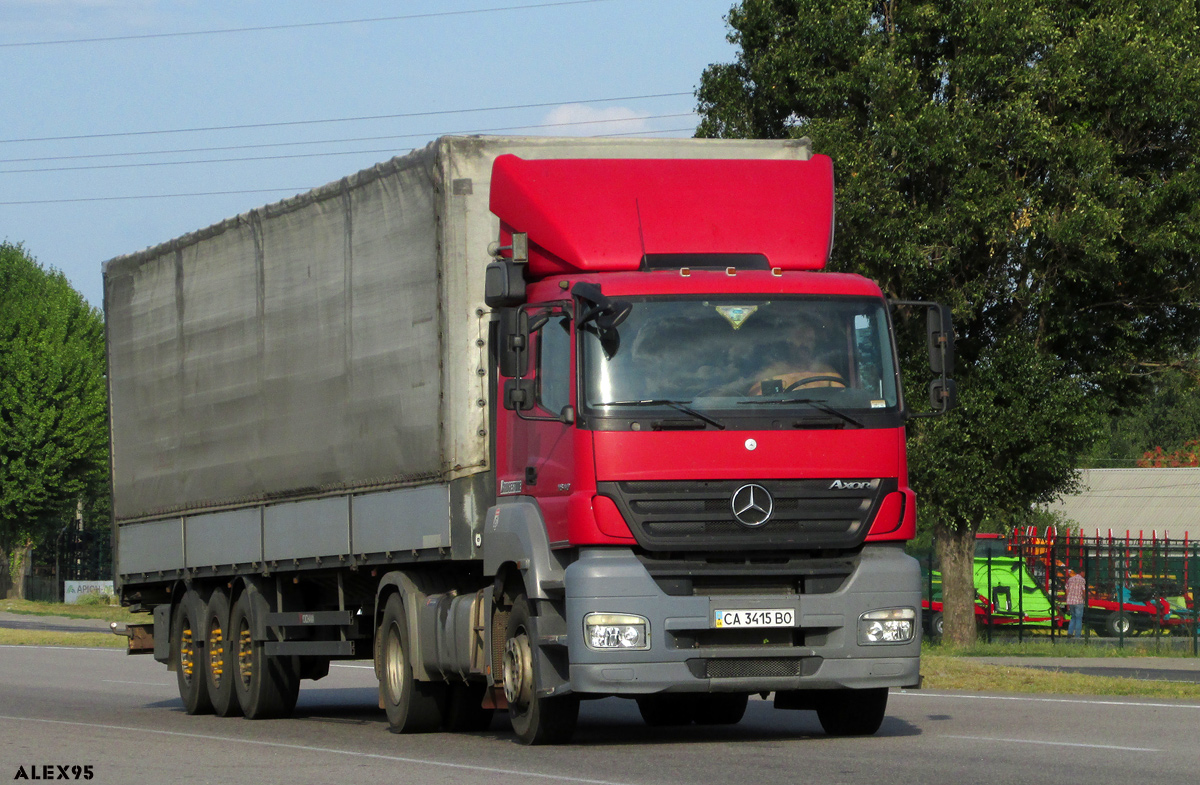 Черкасская область, № СА 3415 ВО — Mercedes-Benz Axor 1840