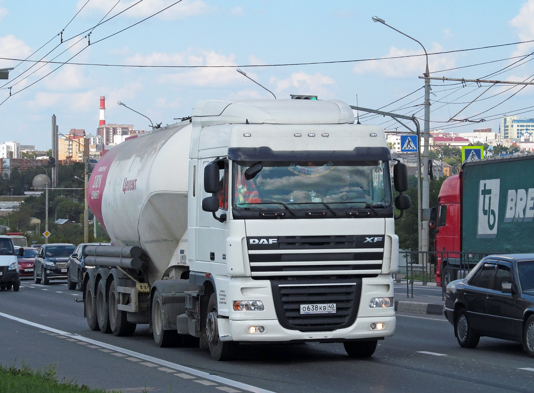 Калужская область, № О 638 КВ 40 — DAF XF105 FT