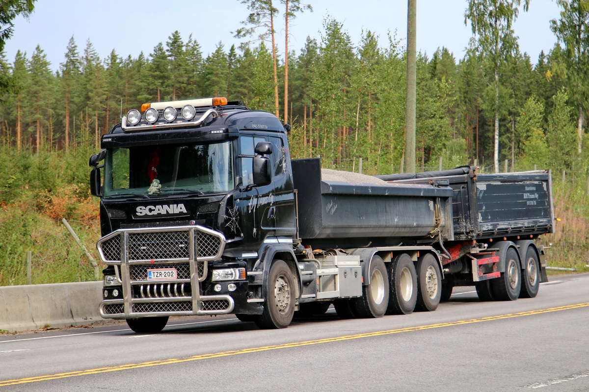 Финляндия, № TZR-202 — Scania ('2013) R480