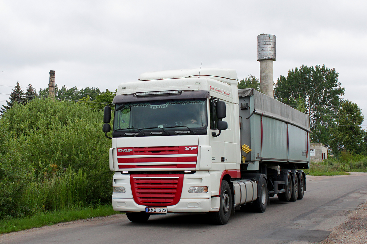 Литва, № KMB 323 — DAF XF105 FT