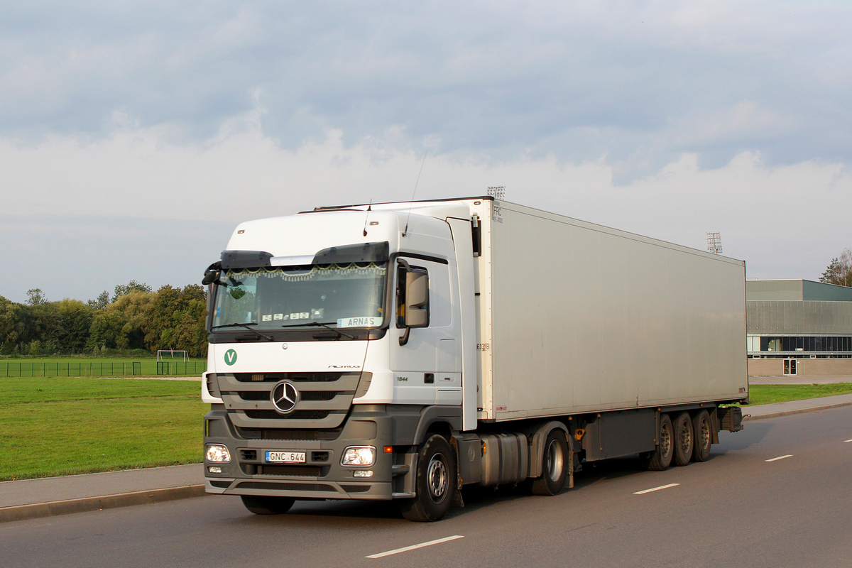 Литва, № GNC 644 — Mercedes-Benz Actros ('2009) 1844