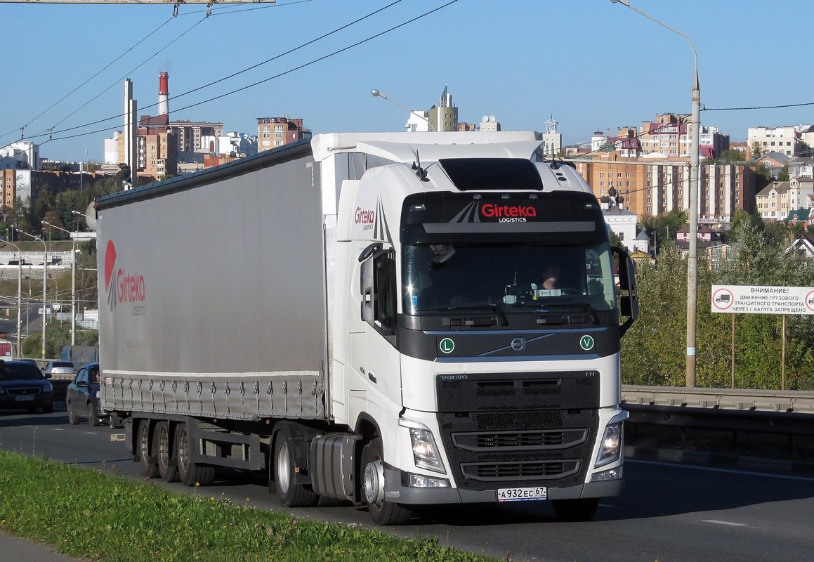 Смоленская область, № А 932 ЕС 67 — Volvo ('2012) FH.460 [X9P]