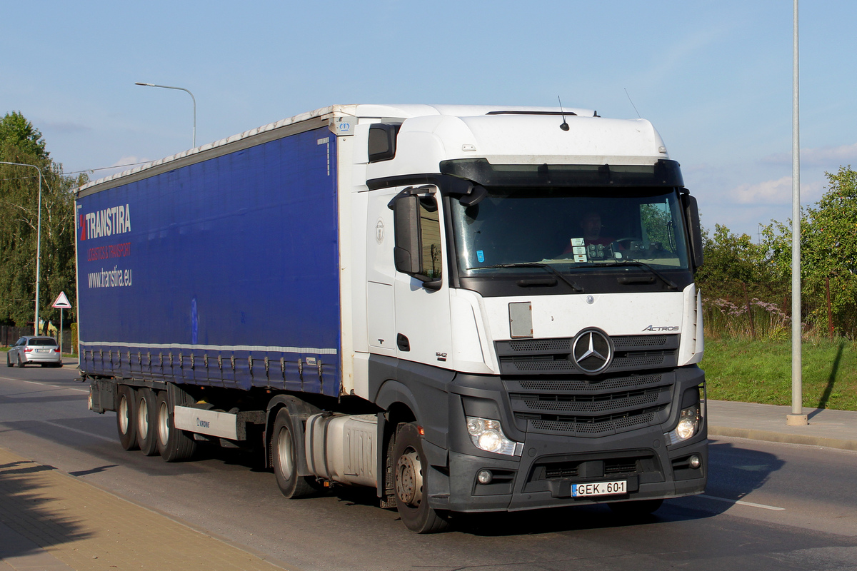 Литва, № GEK 601 — Mercedes-Benz Actros ('2011) 1842