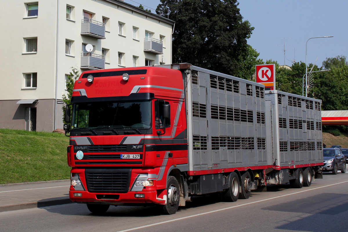 Литва, № KJB 427 — DAF XF95 FAR