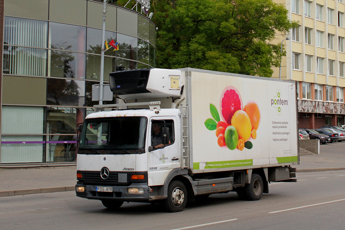 Литва, № FDG 879 — Mercedes-Benz Atego 1318