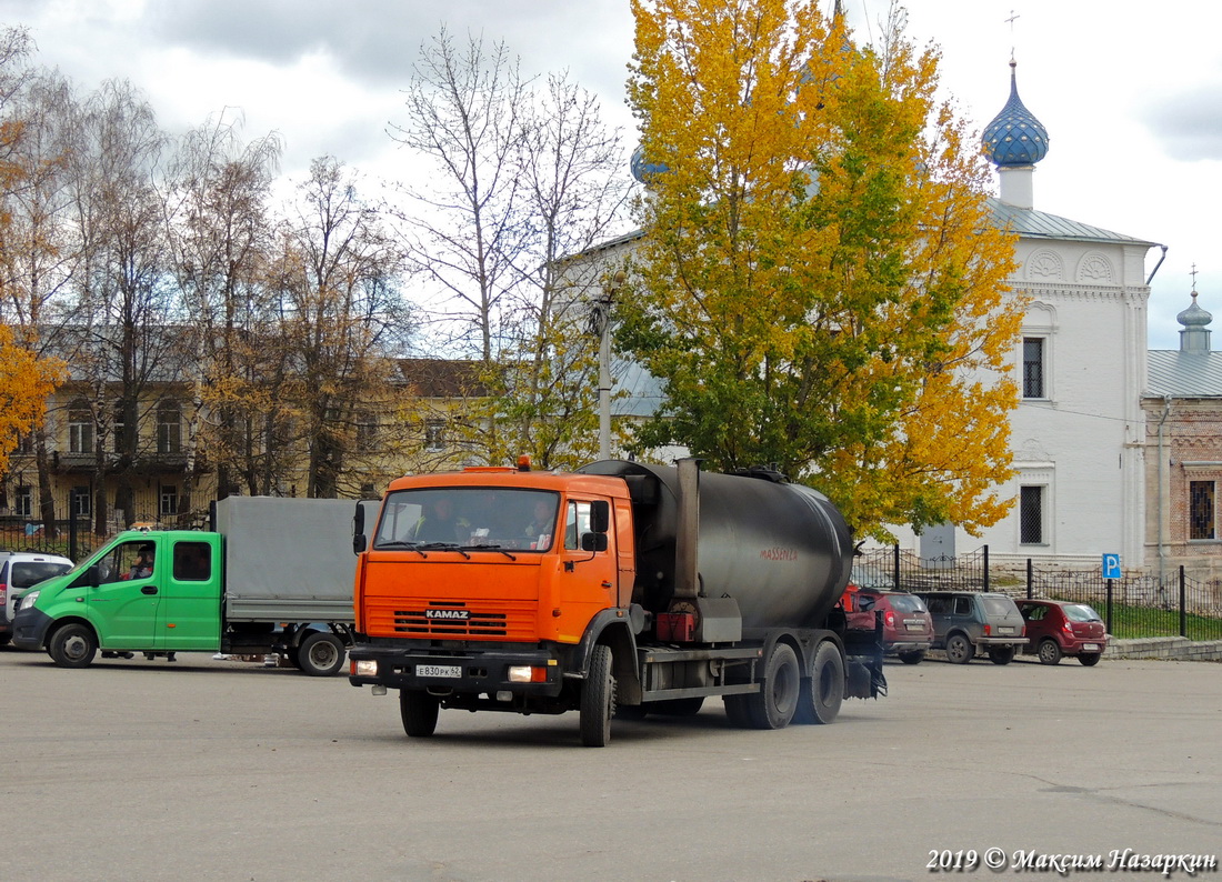 Рязанская область, № Е 830 РК 62 — КамАЗ-65115-62