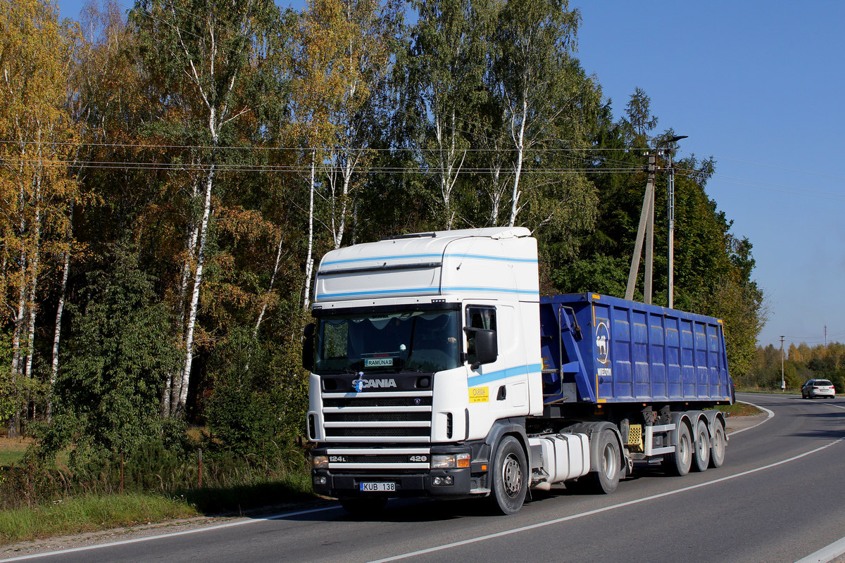 Литва, № KUB 138 — Scania ('1996) R124L